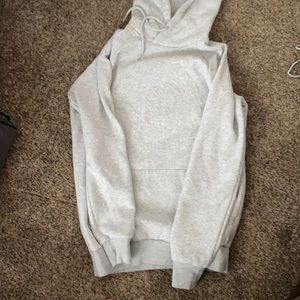 Gray Gymshark hoodie
